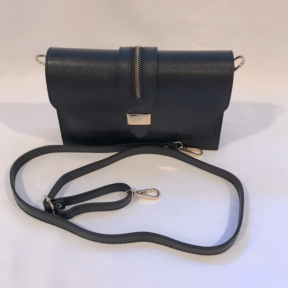 Lancetti Crossbody Bag With Gold Hardware In Excellent Condition